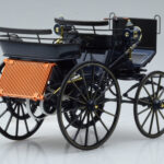 Mercedes Daimler Motorkutsche Bleu Foncé Norev 1:18 - image 2 of 6