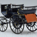 Mercedes Daimler Motorkutsche Bleu Foncé Norev 1:18 - image 5 of 6