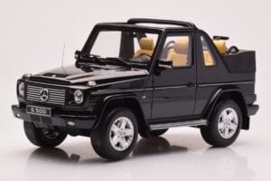 Mercedes G500 W463 Cabriolet Obsidian Noir Otto 1:18