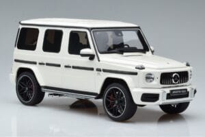 Mercedes AMG G63 W463 Blanc GT Spirit 1:18 KJ038 Métal — image 4 sur 6