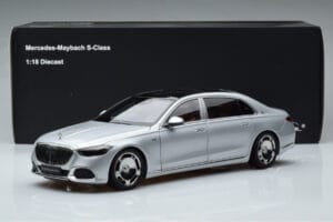 Mercedes Maybach S600 W222 V12 Biturbo Hightech Argent Almost Real 1:18 820118 Métal — image 12 sur 12