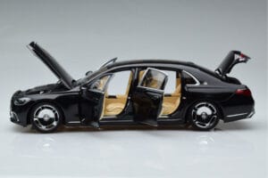 Mercedes Maybach S600 W222 V12 Biturbo Obsidian Noir Almost Real 1:18 820115 Métal — image 4 sur 11