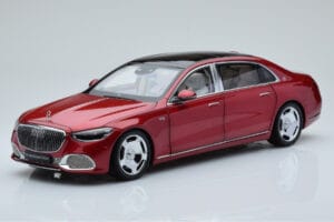 Mercedes Maybach S600 W222 V12 Biturbo Patagonia Rouge Almost Real 1:18 820119
