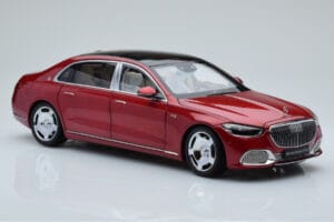 Mercedes Maybach S600 W222 V12 Biturbo Patagonia Rouge Almost Real 1:18 820119 Métal — image 6 sur 10
