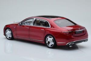 Mercedes Maybach S600 W222 V12 Biturbo Patagonia Rouge Almost Real 1:18 820119 Métal — image 7 sur 10