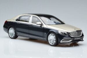Mercedes Maybach S650 X222 Bleu Argenté Norev 1:18 B66960615 Métal — image 5 sur 7