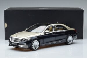 Mercedes Maybach S650 X222 Bleu Argenté Norev 1:18 B66960615 Métal — image 7 sur 7