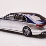 Mercedes Maybach S680 W223 Nautical Bleu Cirrus Argent Almost Real 1:18 - image 7 of 8