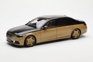 Mercedes Maybach S680 W223 Obsidian Noir Sand Almost Real 1:18