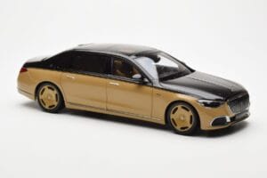 Mercedes Maybach S680 W223 Obsidian Noir Sand Almost Real 1:18 820124 Métal — image 5 sur 7