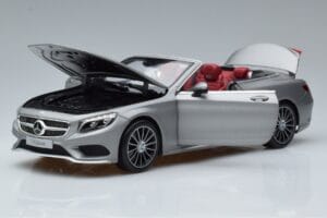 Mercedes S-Class A217 Cabriolet Gris Norev 1:18 B66960355 Métal — image 2 sur 8