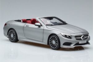 Mercedes S-Class A217 Cabriolet Gris Norev 1:18 B66960355 Métal — image 6 sur 8