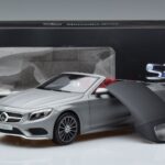 Mercedes S-Class A217 Cabriolet Gris Norev 1:18 B66960355 Métal - image 8 of 8