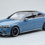 Mercedes S-Class W223 Vintage Bleu Norev 1:18