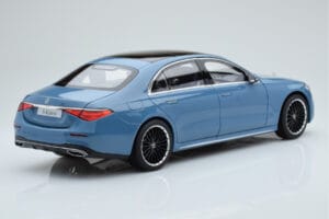 Mercedes S-Class W223 Vintage Bleu Norev 1:18 B66960828 Métal — image 3 sur 7