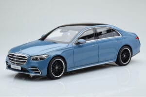Mercedes S-Class W223 Vintage Bleu Norev 1:18
