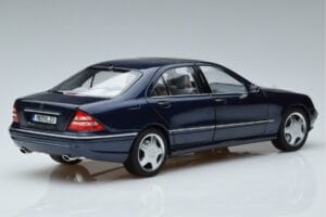 Mercedes S55 AMG W220 Bleu Norev 1:18 183817 Métal — image 3 sur 7
