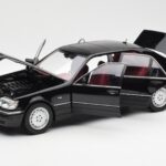 Mercedes S600 W140 Noir Norev 1:18 - image 2 of 8