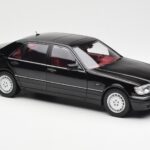 Mercedes S600 W140 Noir Norev 1:18 - image 6 of 8