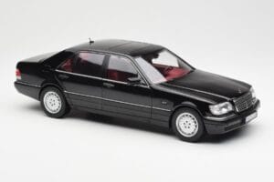 Mercedes S600 W140 Noir Norev 1:18 183722 Métal — image 6 sur 8