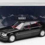 Mercedes S600 W140 Noir Norev 1:18 - image 8 of 8