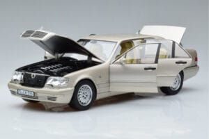 Mercedes S600 W140 Argent Norev 1:18 183723 Métal — image 2 sur 7