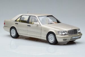 Mercedes S600 W140 Argent Norev 1:18 183723 Métal — image 5 sur 7