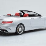 Mercedes AMG S65 A217 Cabriolet Argent GT Spirit 1:18 - image 2 of 6