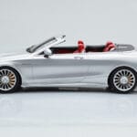 Mercedes AMG S65 A217 Cabriolet Argent GT Spirit 1:18 - image 3 of 6