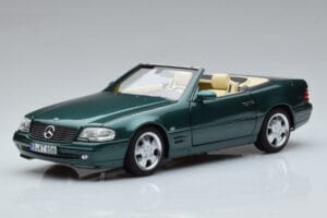 Mercedes SL500 R129 Vert Métallisé Norev 1:18 183753 Métal