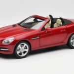Mercedes SLK R172 Designo Zircon Rouge Minichamps 1:18