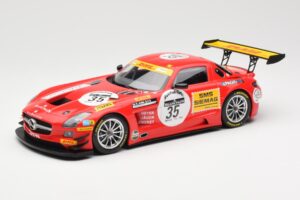 Mercedes SLS AMG GT3 #35 Team Black Falcon T. Heyer / Jafer / Lemeret 24 Hours of Spa 2011 Minichamps 1:18