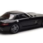 Mercedes SLS AMG Obsidian Noir Métallique Minichamps 1:18 - image 3 of 7