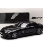 Mercedes SLS AMG Obsidian Noir Métallique Minichamps 1:18 - image 7 of 7