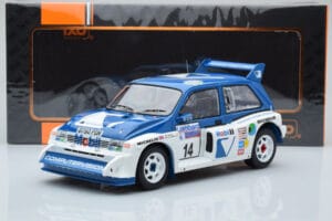 MG Metro 6R4 #14 D. Llewellin / P. Short RAC Rally 1986 IXO 1:18 18RMC068C Métal — image 6 sur 6