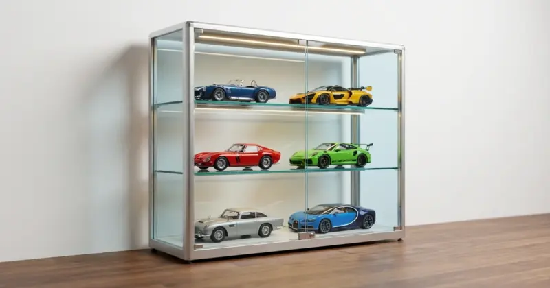 Entretien et vitrine pour voiture miniature : prot&eacute;ger votre collection