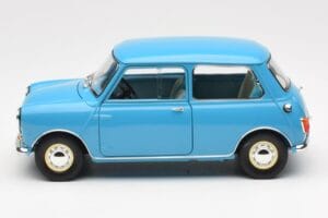 Morris Mini Minor Bleu Kyosho 1:18 08964BL Métal — image 4 sur 8