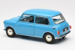 Morris Mini Minor Bleu Kyosho 1:18 08964BL Métal — image 7 sur 8