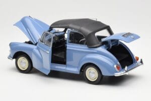 Morris Minor Cabriolet Bleu Minichamps 1:18 150137030 Métal — image 5 sur 8