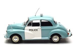 Morris Minor Police Bleu & Blanc Minichamps 1:18 150137090 Métal — image 4 sur 8