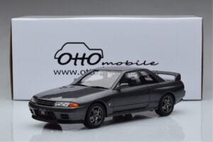 Nissan Skyline GT-R BNR32 Nismo Gris Otto 1:18 OT411 Résine — image 6 sur 6