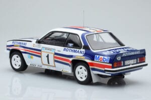 Opel Ascona 400 Rothmans #1 W. Rohrl / C. Geistdorfer Rally Acropolis 1982 IXO 1:18 18RMC097A Métal — image 5 sur 6