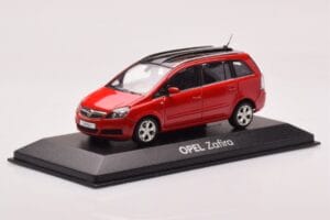 Opel Zafira B OPC Rouge Minichamps 1:43 400045300 Métal — image 2 sur 4