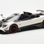 Pagani Zonda Cinque Roadster Blanc Benny Almost Real 1:18