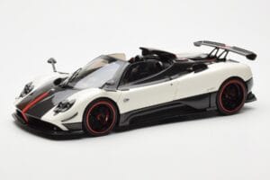 Pagani Zonda Cinque Roadster Blanc Benny Almost Real 1:18