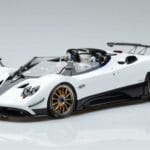 Pagani Zonda HP Barchetta Carbon Fiber Blanc LCD 1:18 LCD18009 WH Métal