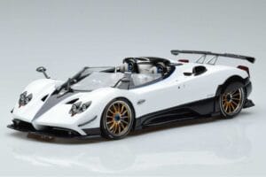 Pagani Zonda HP Barchetta Carbon Fiber Blanc LCD 1:18 LCD18009 WH Métal