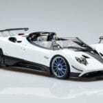 Pagani Zonda HP Barchetta Carbon Fiber Blanc LCD 1:18 LCD18009 WH Métal - image 6 of 9