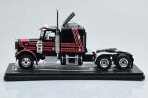Peterbilt 359 Noir Rouge IXO 1:43 TR158 Métal — image 2 sur 4