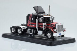 Peterbilt 359 Noir Rouge IXO 1:43 TR158 Métal — image 3 sur 4